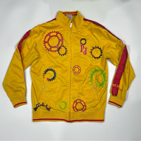 Vtg Pepe Jeans London gear LOGO zip jacket Sz L - Picture 10 of 10